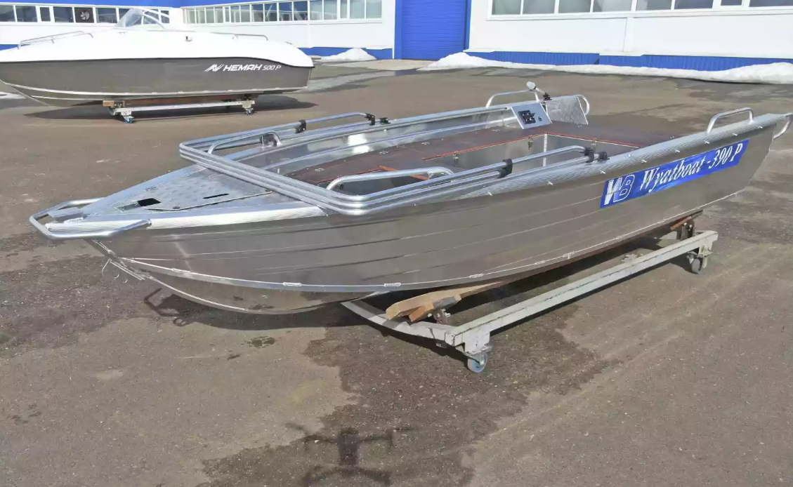 Алюминиевая лодка Wyatboat-390РМ в Одинцово
