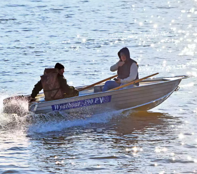 Алюминиевая лодка Wyatboat-390 P в Одинцово