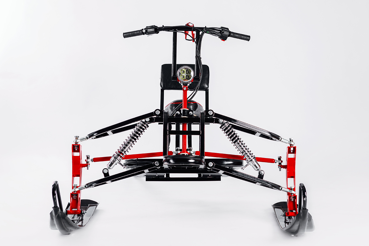 Лыжный модуль IKUDZO TERRAIN с подогревом ручек металлические лыжи в Одинцово