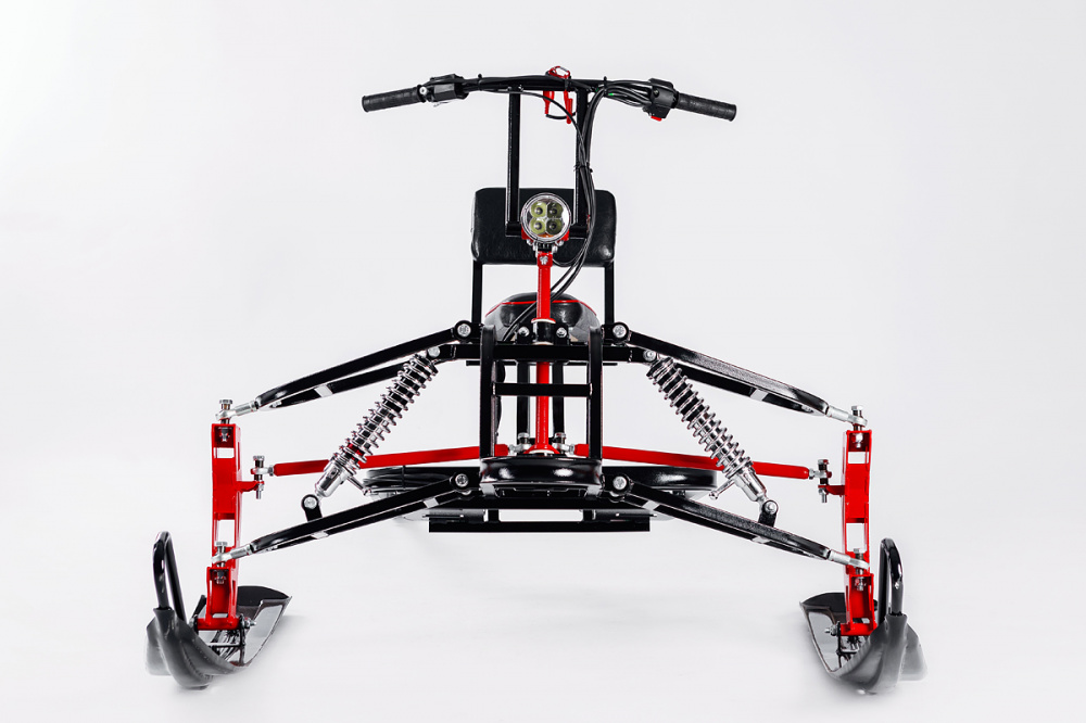 Лыжный модуль IKUDZO с подогревом ручек пластиковые лыжи в Одинцово