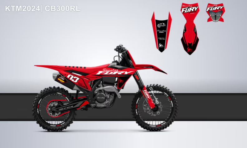 Кроссовый мотоцикл Sanchez Fury CB300RL в Одинцово