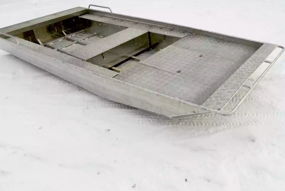 Алюминиевая лодка Wyatboat-390 Jonboat в Одинцово