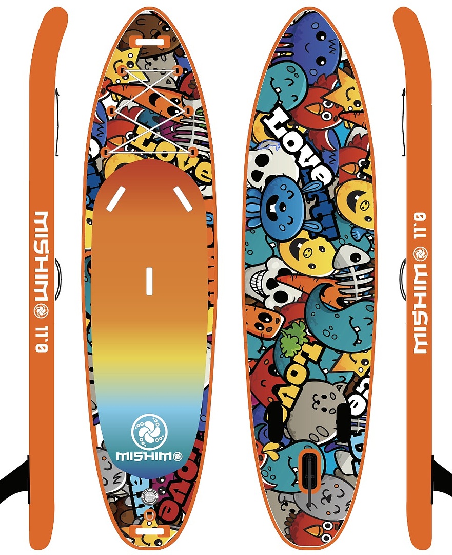 SUP (САП) Доска MISHIMO CRAZY-LINE 9.5’ (305см) в Одинцово