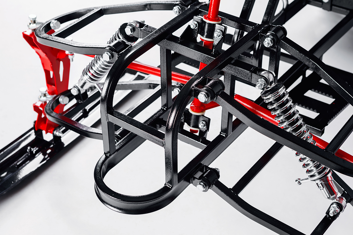 Лыжный модуль IKUDZO TERRAIN с подогревом ручек металлические лыжи в Одинцово