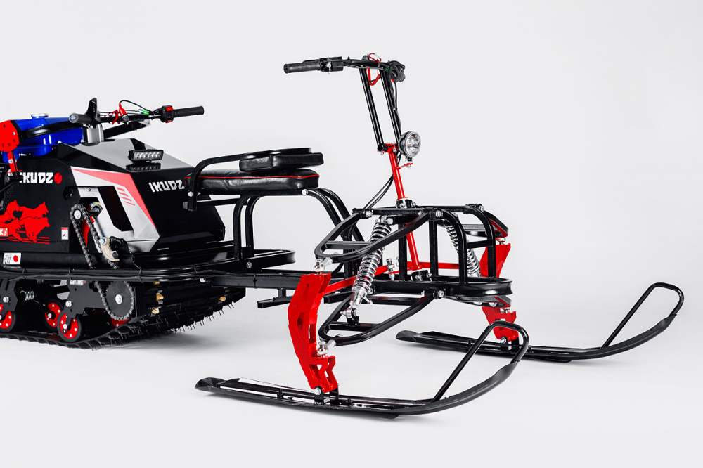 Лыжный модуль IKUDZO TERRAIN с подогревом ручек металлические лыжи в Одинцово