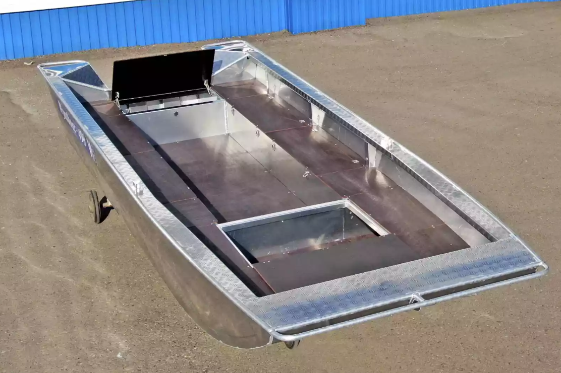Алюминиевая лодка Wyatboat-490 Jonboat в Одинцово