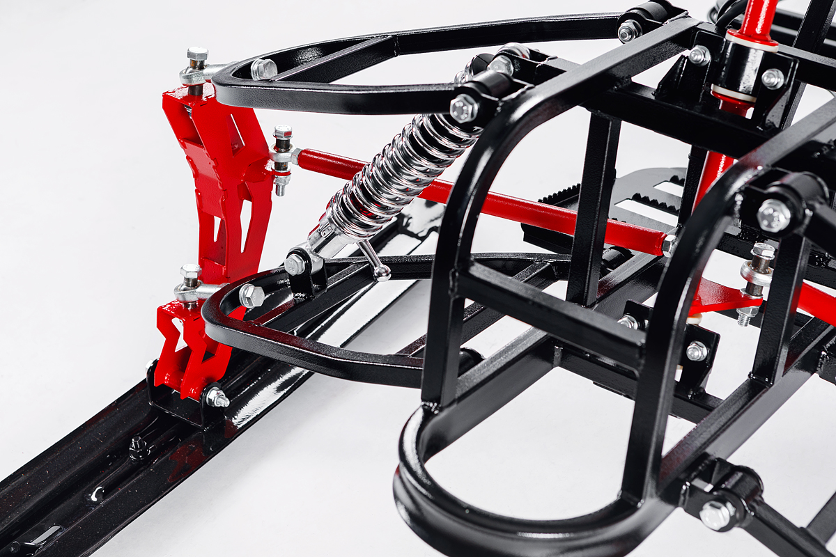 Лыжный модуль IKUDZO TERRAIN с подогревом ручек металлические лыжи в Одинцово