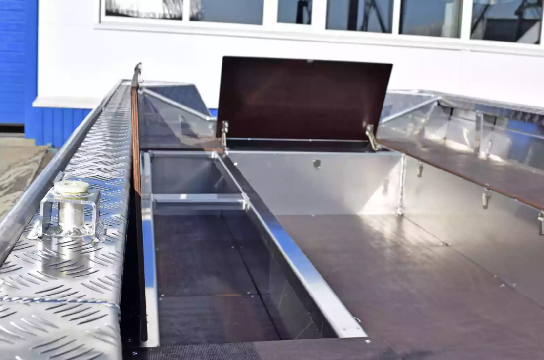 Алюминиевая лодка Wyatboat-490 Jonboat в Одинцово