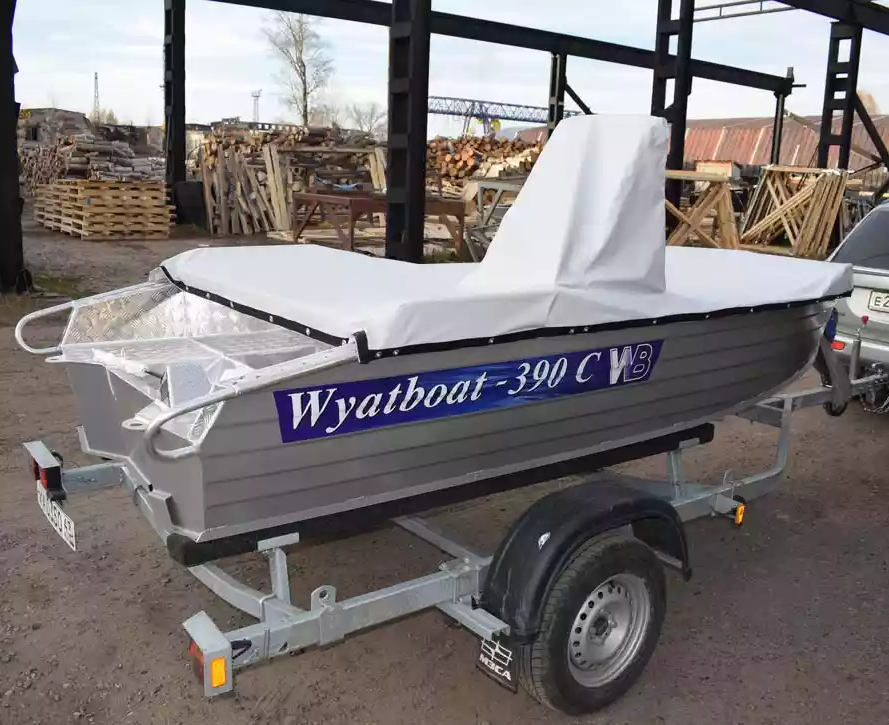 Алюминиевая лодка Wyatboat-390 C в Одинцово