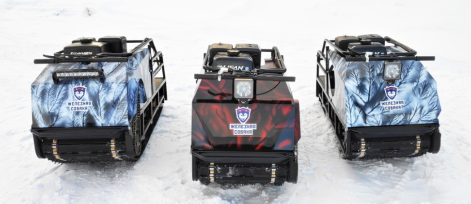 Мотобуксировщик Irondog (Железная собака) M500 9 Камуфляж Охотник в Одинцово