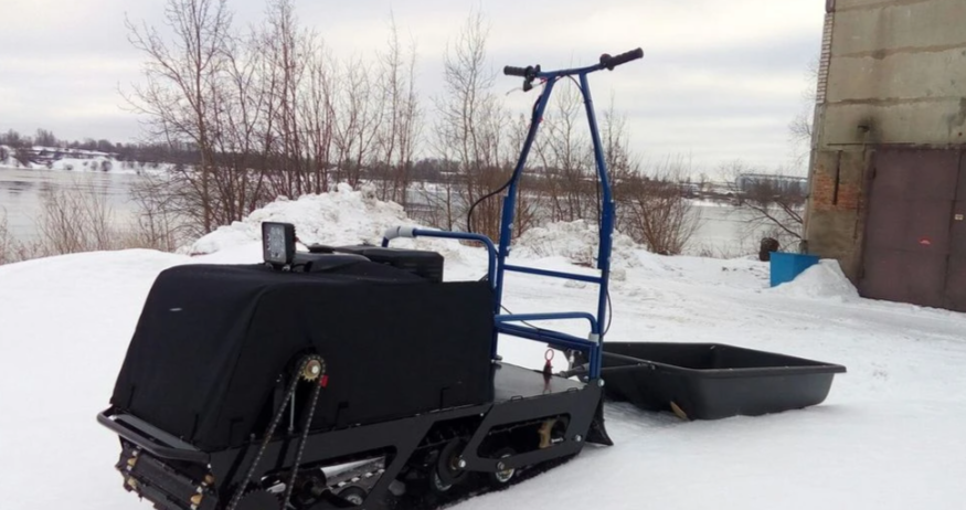 Мотобуксировщик ЮКОН 500 ЛОНГ 15 л.с. в Одинцово