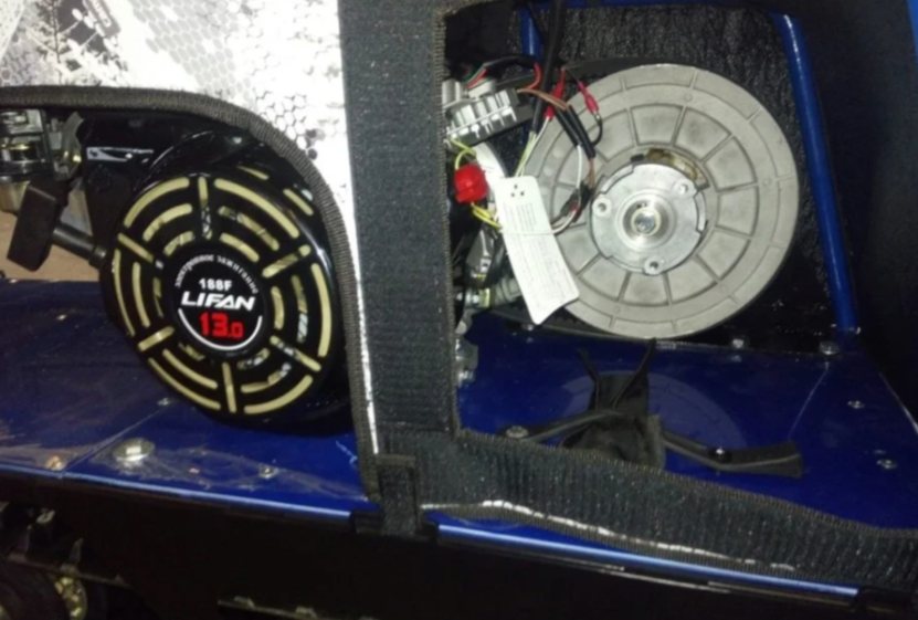 Мотобуксировщик ЮКОН 500 ЛОНГ 15 л.с. в Одинцово