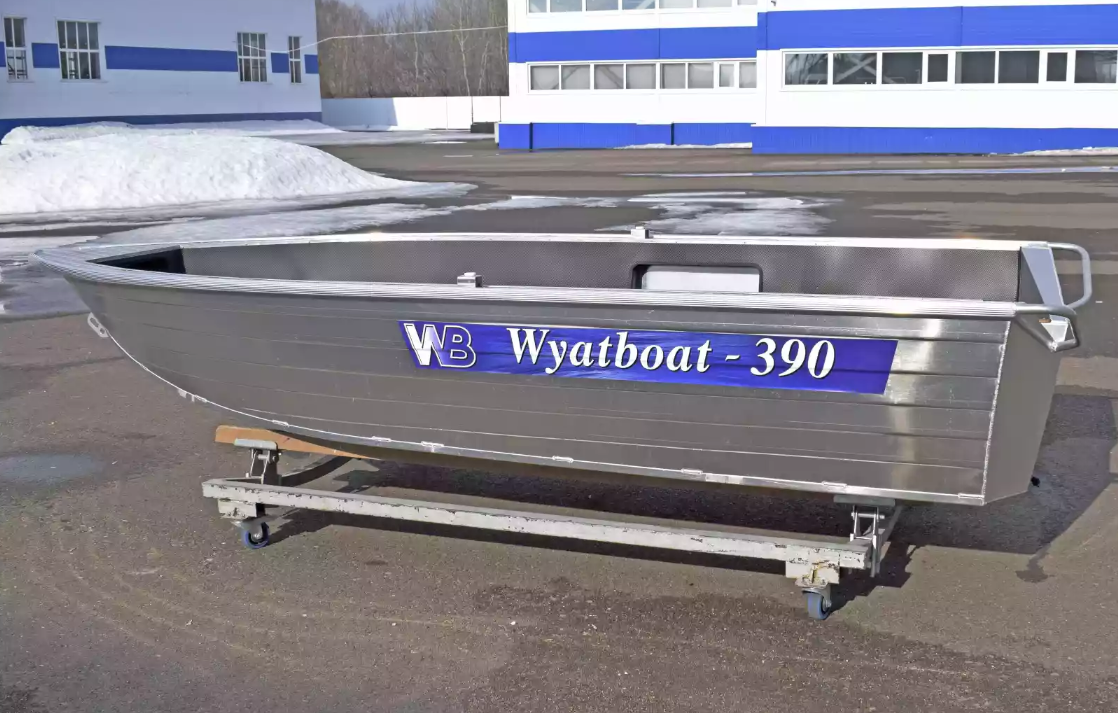 Алюминиевая лодка Wyatboat-390 Р NEW в Одинцово