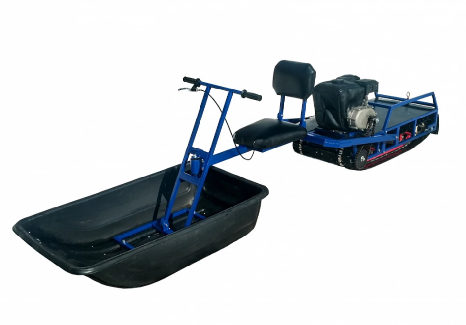 Мотобуксировщик толкач Альбатрос-XL8 с модулем. С фарой, склизы в Одинцово