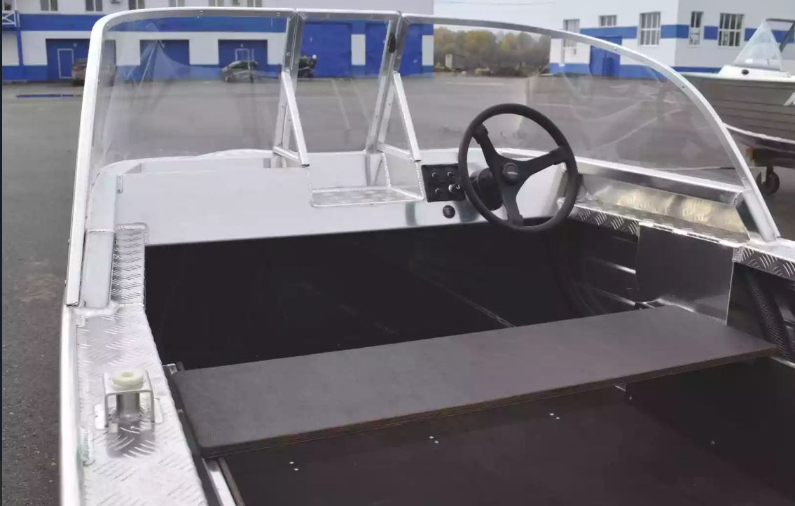 Алюминиевая лодка Wyatboat-390 Pro в Одинцово