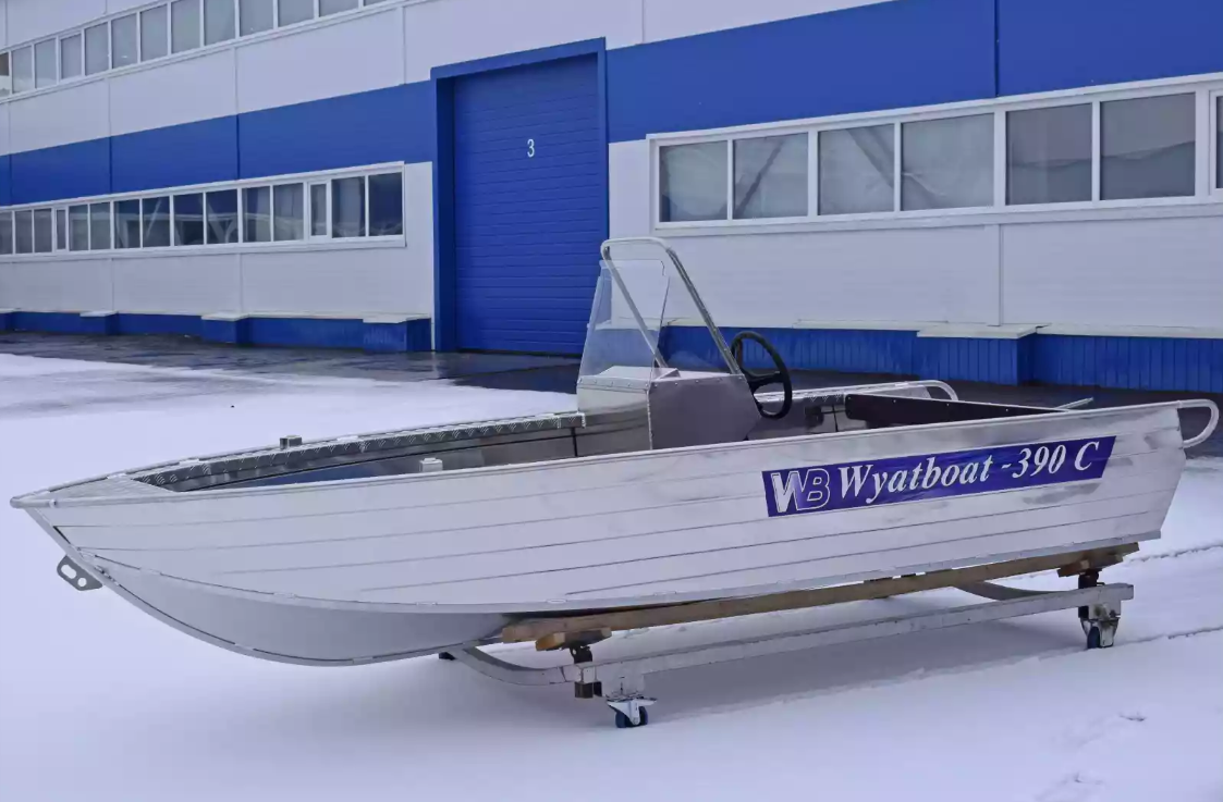 Алюминиевая лодка Wyatboat-390 C в Одинцово