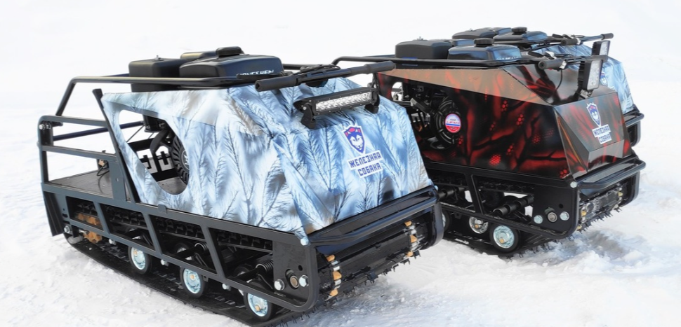 Мотобуксировщик Irondog (Железная собака) M500 9 Камуфляж Охотник в Одинцово