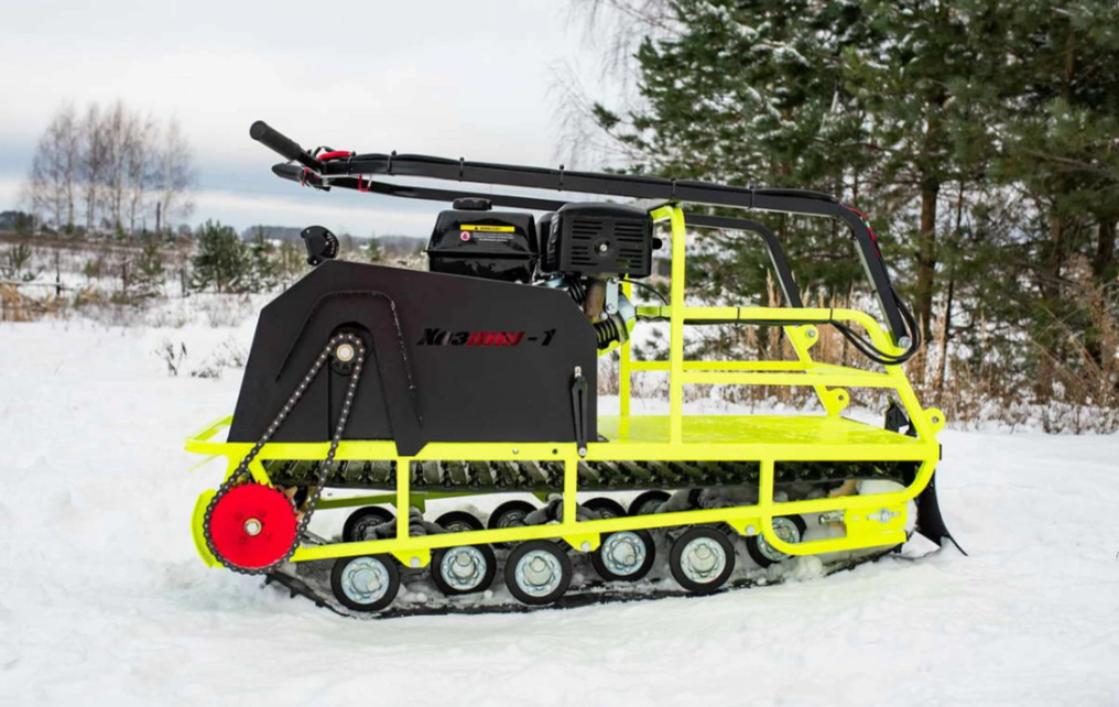 Мотобуксировщик Бурлак ХОЗЯИН-1 (капот металл) в Одинцово