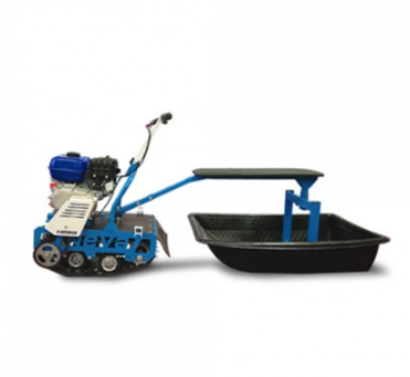 Мотобуксировщик НЕВА МС-1К с санями и сиденьем в Одинцово