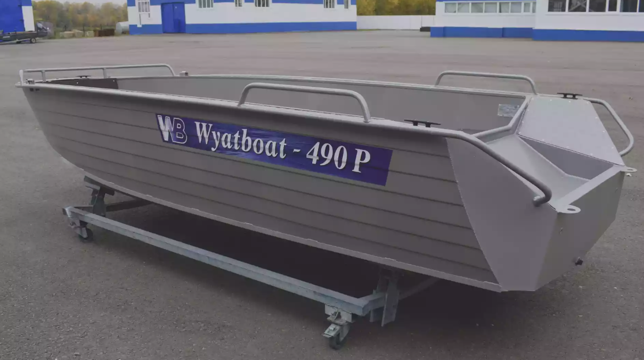Алюминиевая лодка Wyatboat-490 P в Одинцово