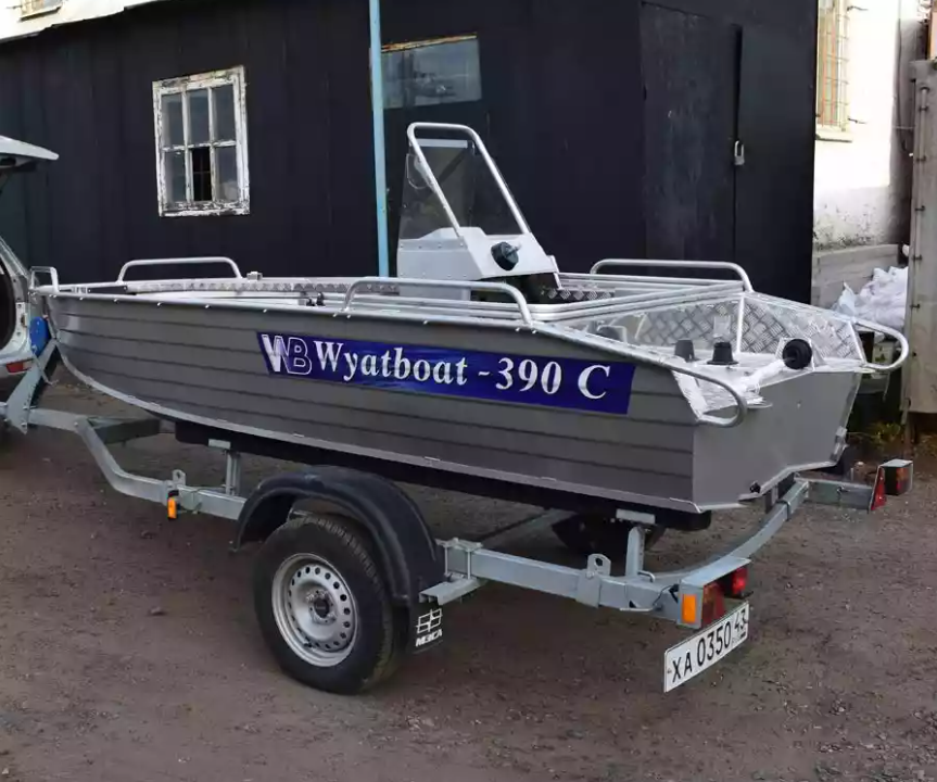 Алюминиевая лодка Wyatboat-390 C в Одинцово
