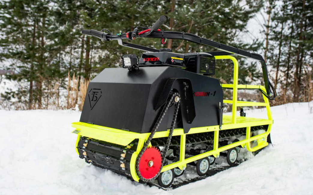 Мотобуксировщик Бурлак ХОЗЯИН-1 (капот металл) в Одинцово