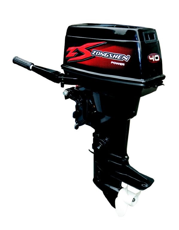 Лодочный мотор Zongshen T40 (+руль+пульт) в Одинцово