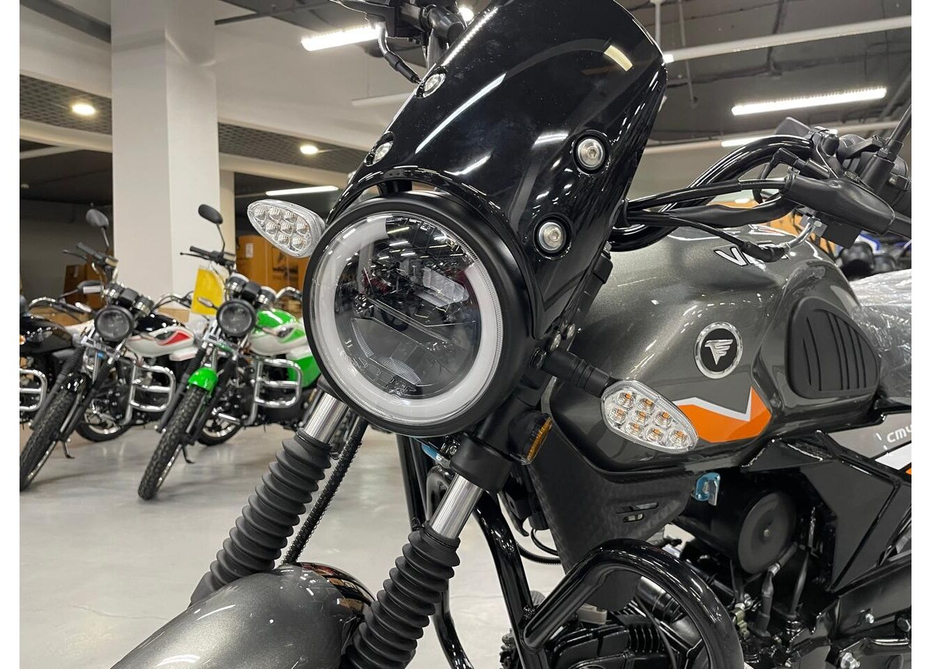 Мопед VMC NOVA 49сс (125сс) Led Full, дисковый тормоз, RKB RATO с баланс. валом, сигнализация в Одинцово