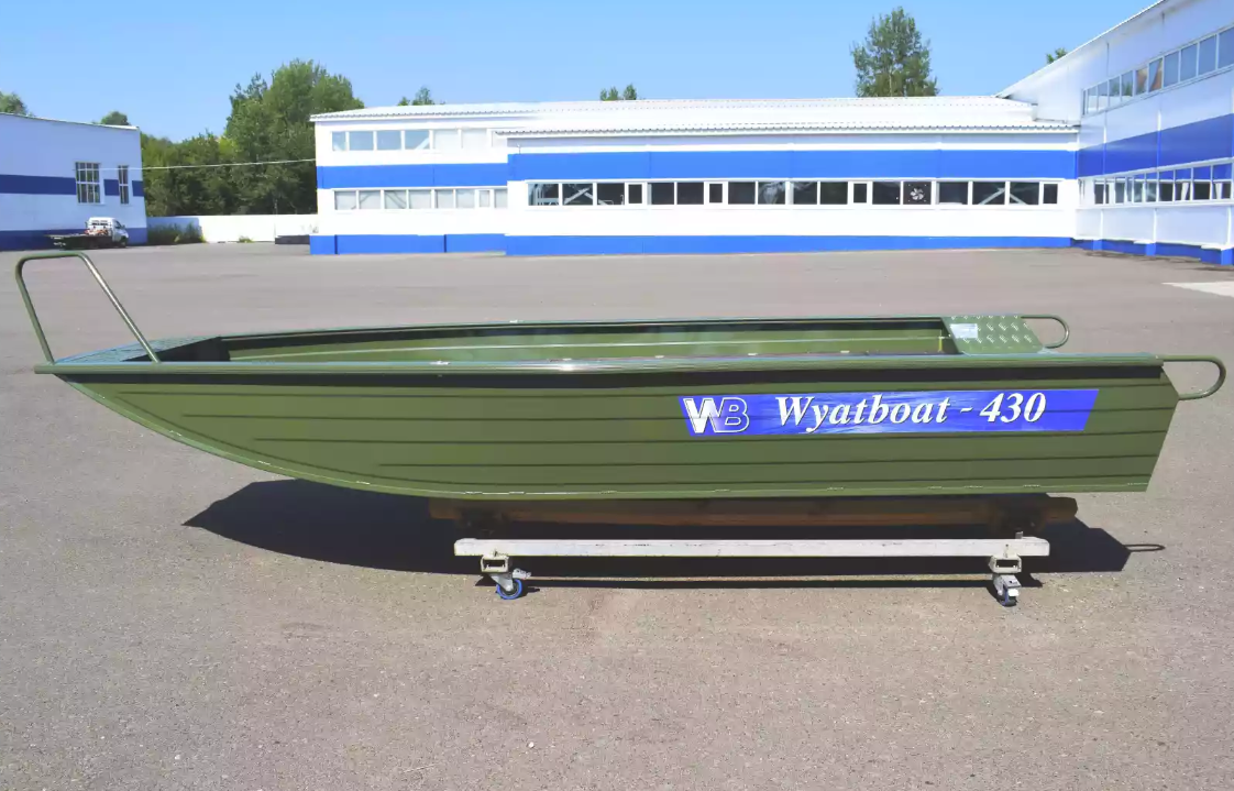 Алюминиевая лодка  Wyatboat-430 Master Fish в Одинцово