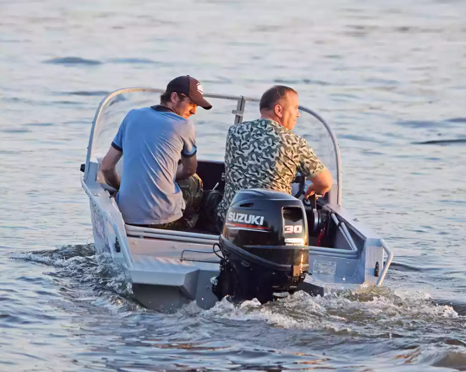 Алюминиевая лодка Wyatboat-390 DCM в Одинцово