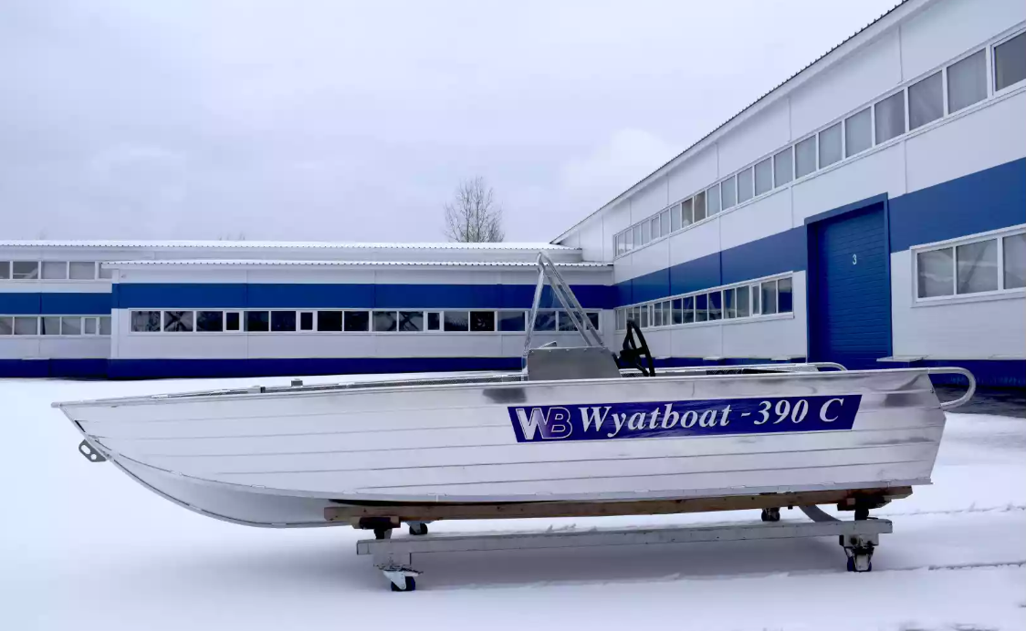 Алюминиевая лодка Wyatboat-390 C в Одинцово