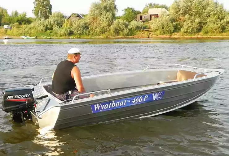 Алюминиевая лодка Wyatboat-460 P в Одинцово