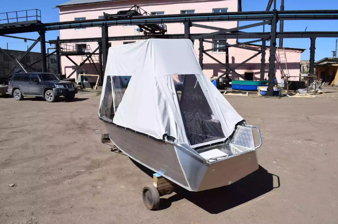 Алюминиевая лодка Wyatboat-390 У в Одинцово