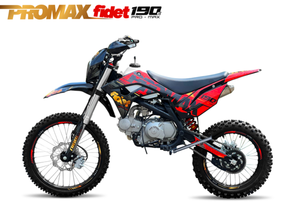 Мотоцикл (питбайк) PROMAX FIDET (ФАЙДЕТ) 190E MAX PRO LUX 19/16 в Одинцово