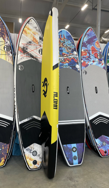SUP ДОСКА-КАЯК 2 В 1 RAIDEX ALOHA YELLO 10.6’ (320СМ) в Одинцово