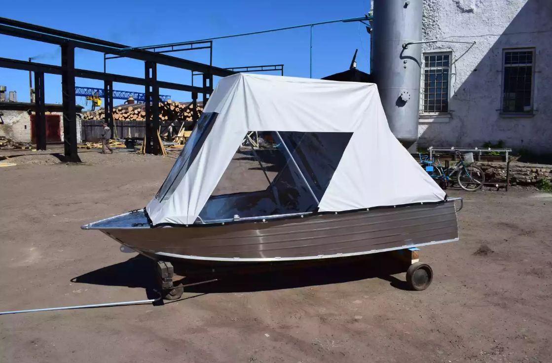 Алюминиевая лодка Wyatboat-390 У в Одинцово