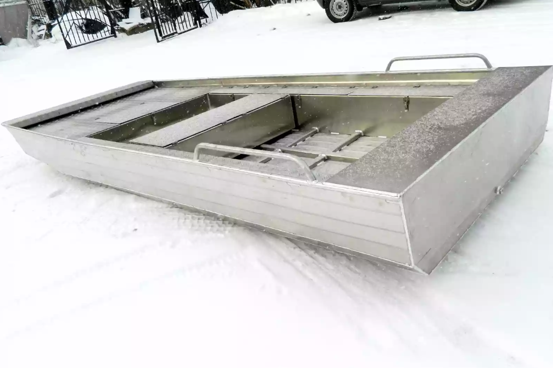 Алюминиевая лодка Wyatboat-390 Jonboat в Одинцово