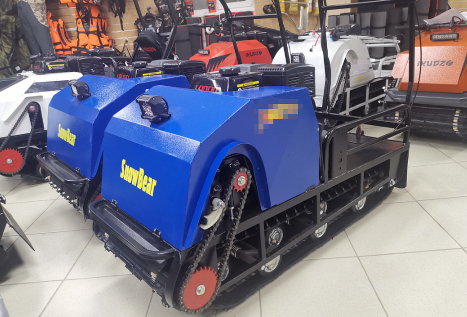 Мотобуксировщик SNOWBEAR 500 LONG 15  (длинная база) в Одинцово