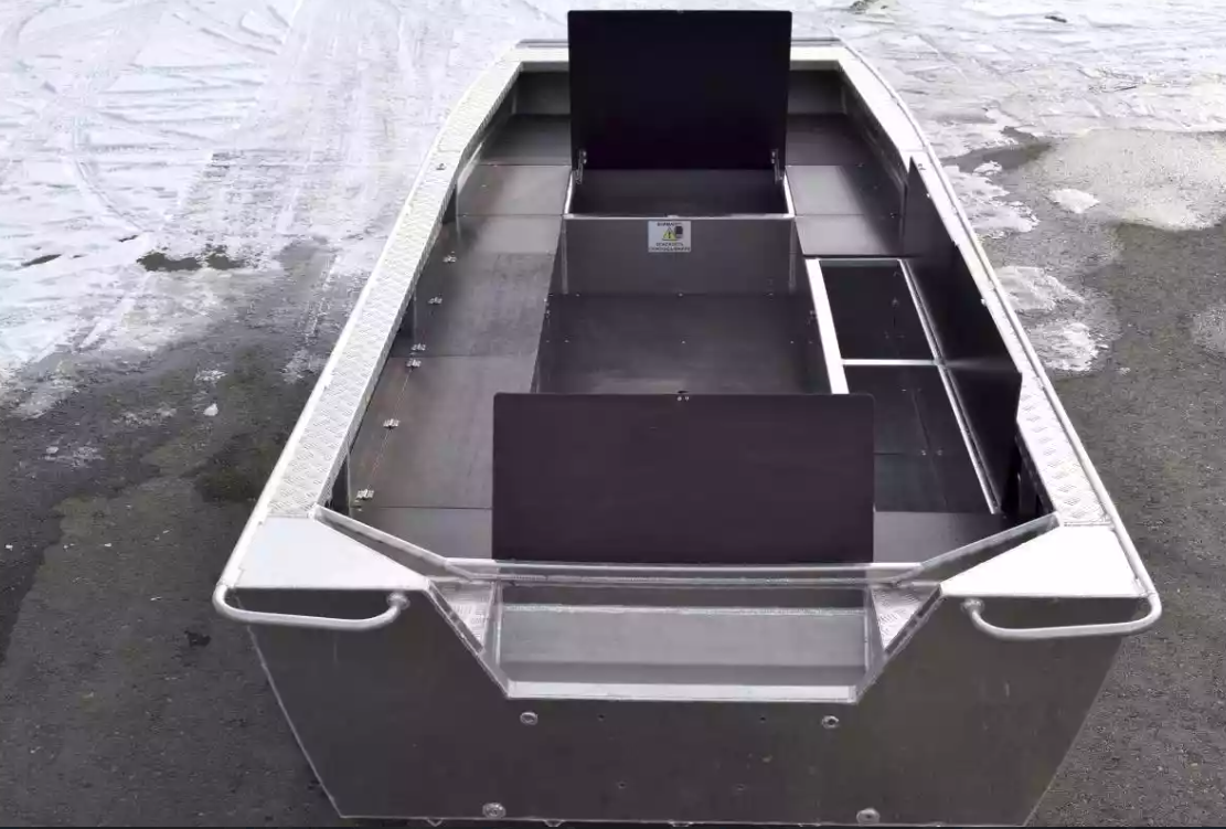 Алюминиевая лодка Wyatboat-490 Jonboat в Одинцово