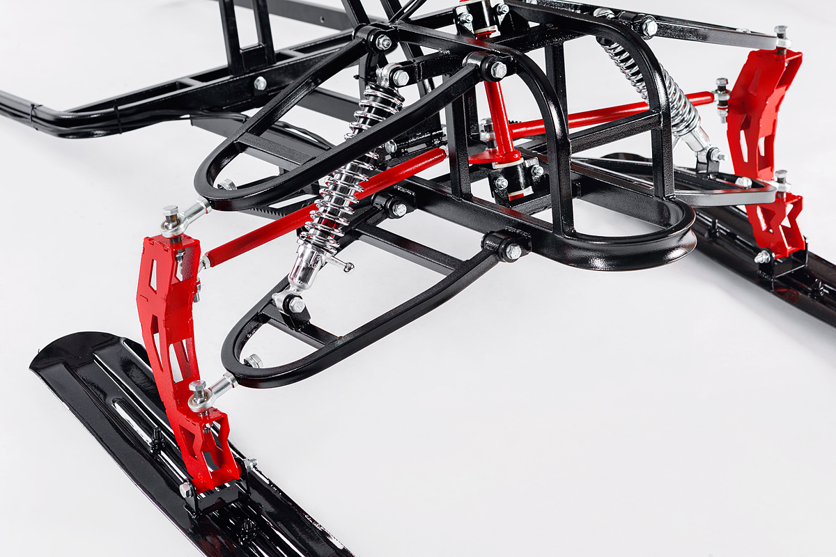 Лыжный модуль IKUDZO TERRAIN с подогревом ручек металлические лыжи в Одинцово