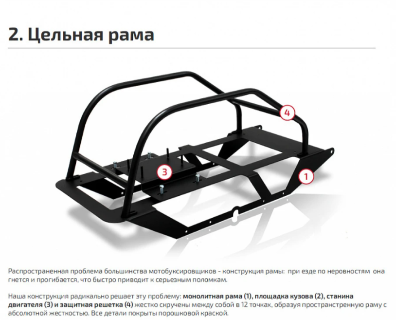 Мотобуксировщик НОРКА 380 MINI 9 л.с. в Одинцово