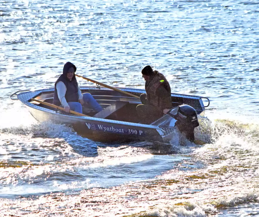 Алюминиевая лодка Wyatboat-390 P в Одинцово