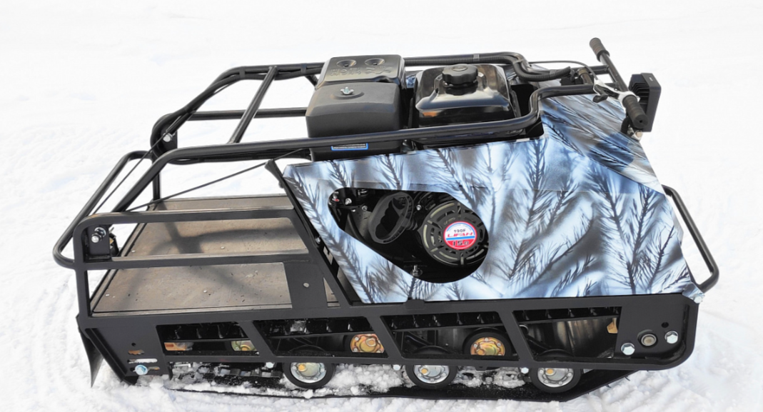 Мотобуксировщик Irondog (Железная собака) M500 9 Камуфляж Охотник в Одинцово