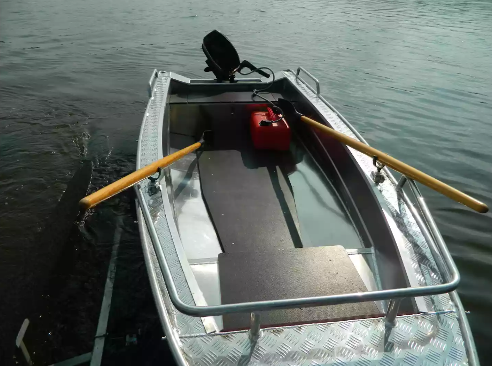 Алюминиевая лодка Wyatboat-390 У в Одинцово