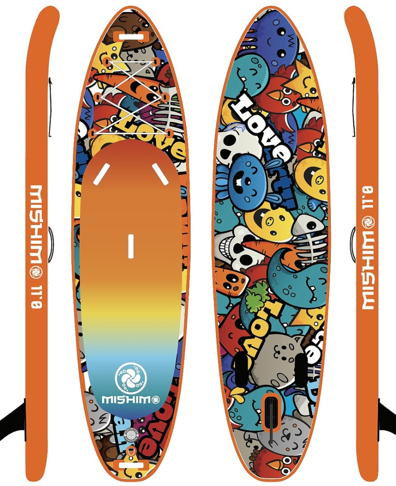 SUP (САП) Доска MISHIMO CRAZY-LINE 9.5’ (305см) в Одинцово