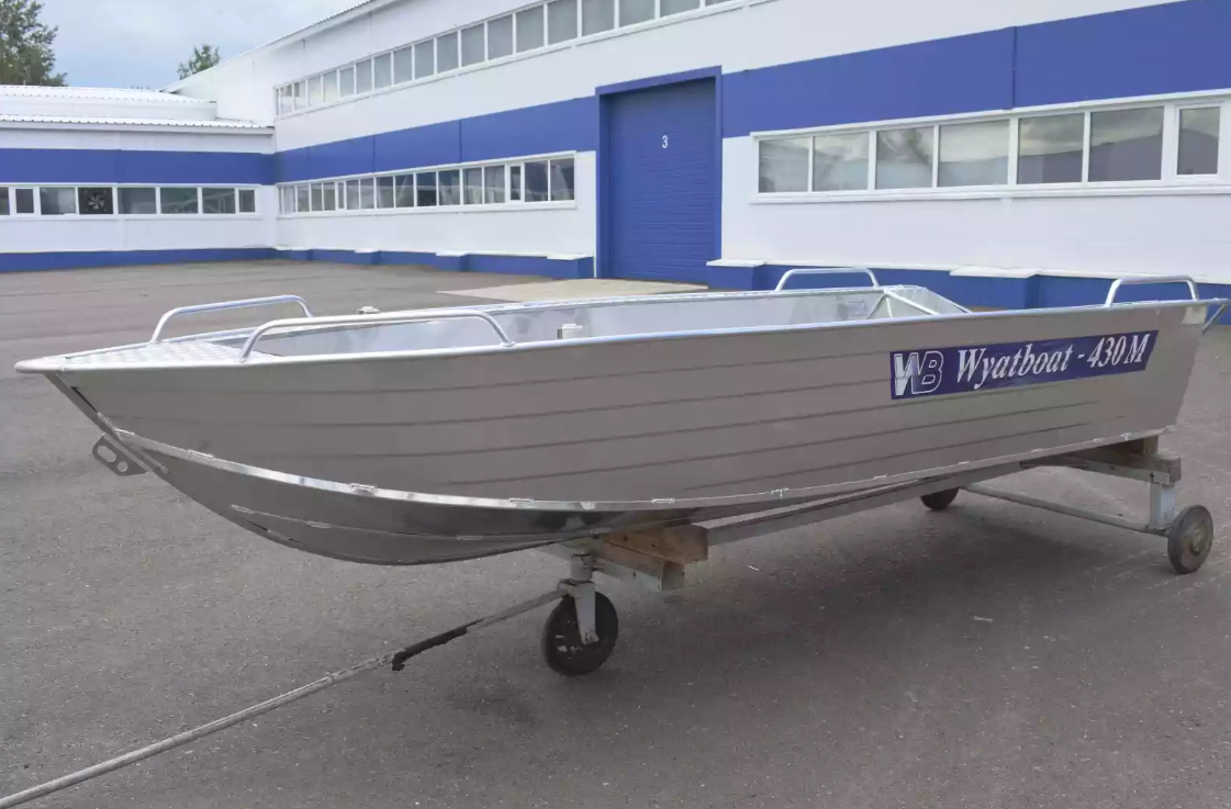 Алюминиевая лодка  Wyatboat-430М в Одинцово
