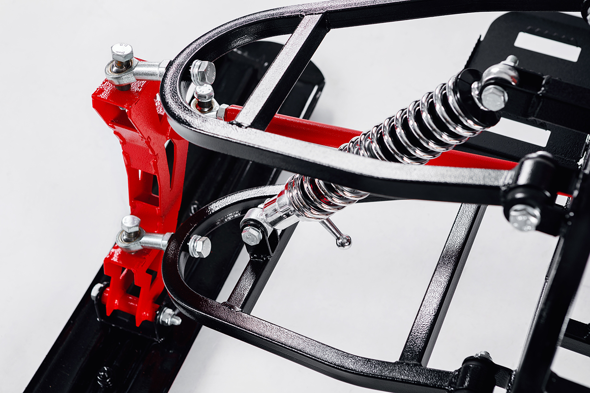 Лыжный модуль IKUDZO TERRAIN с подогревом ручек металлические лыжи в Одинцово