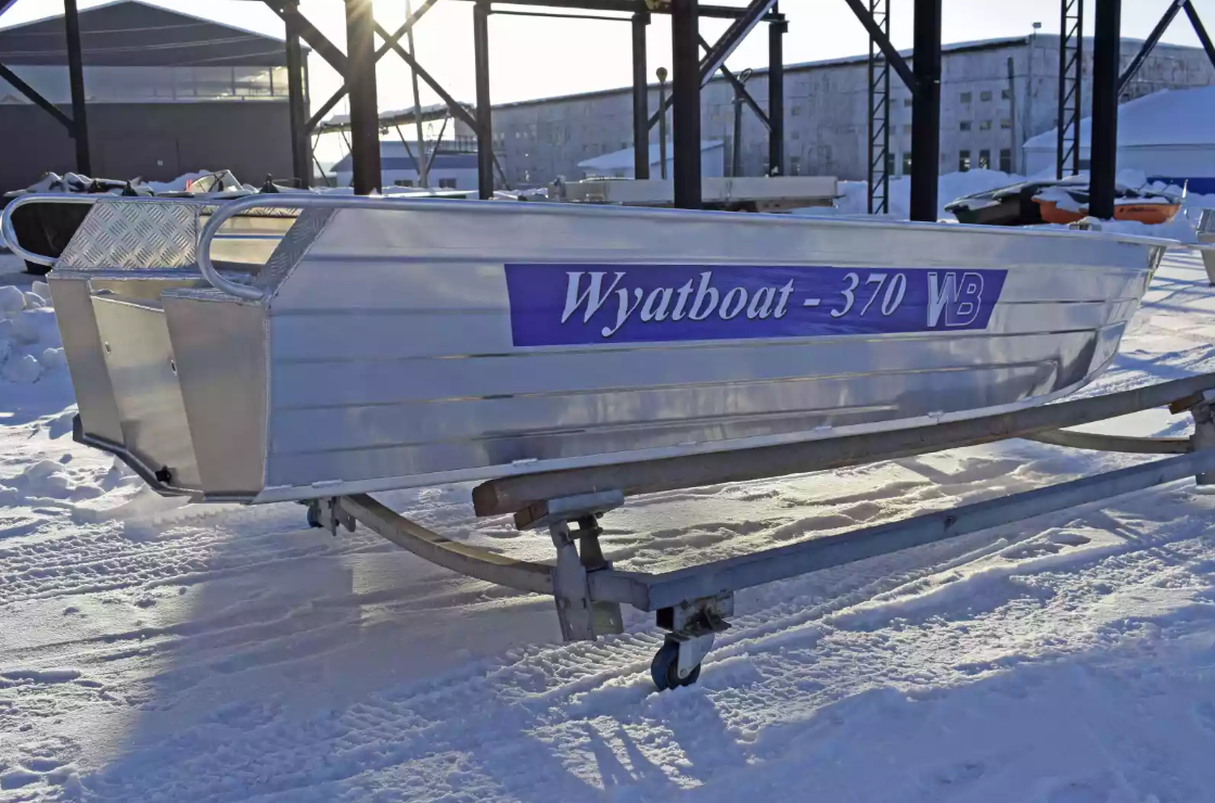 Алюминиевая лодка Wyatboat-370 Р в Одинцово