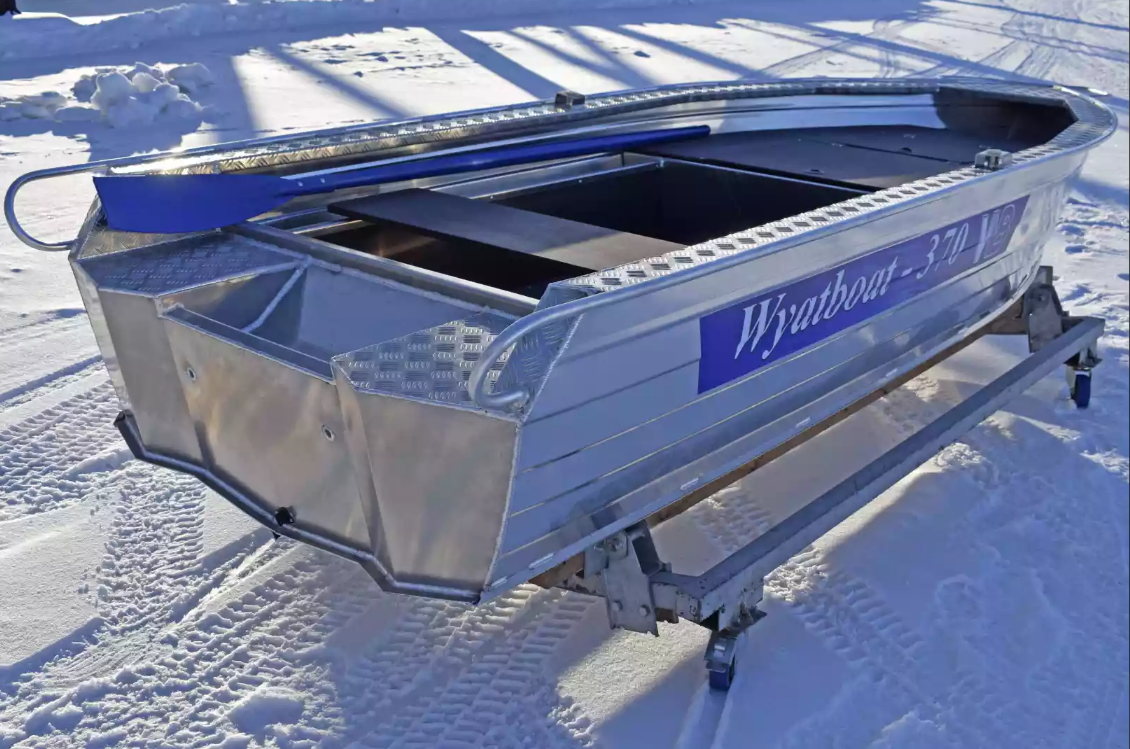 Алюминиевая лодка Wyatboat-370 Р FISH в Одинцово