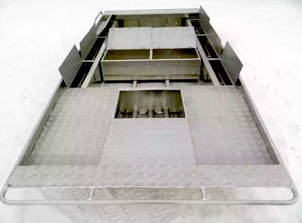 Алюминиевая лодка Wyatboat-390 Jonboat в Одинцово